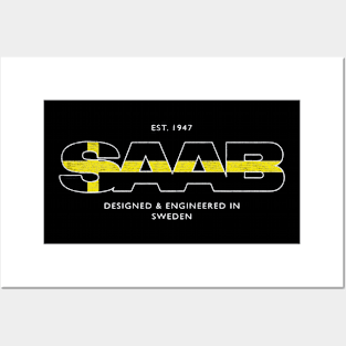 saab car 1947 Posters and Art